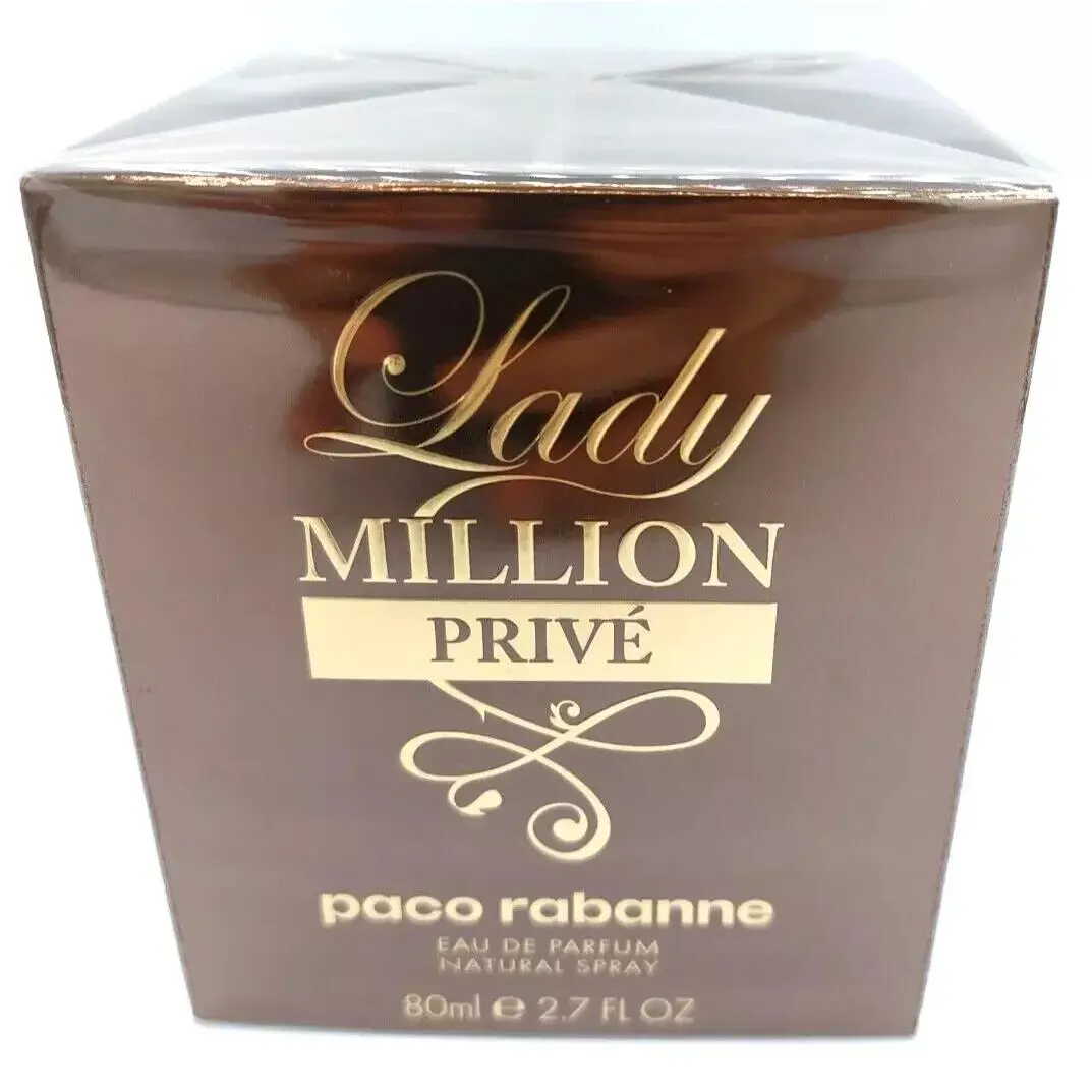 Lady Million Prive by Paco Rabanna 2.7 Oz Edp For Women 1 Free Perfume