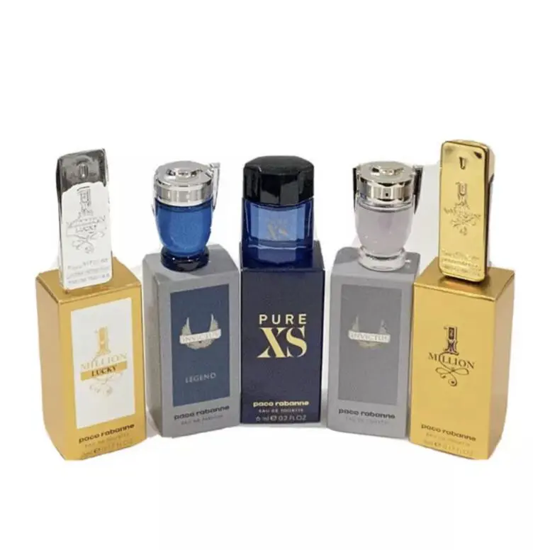 Paco Rabanne 5pcs Splash Mini Set For Men