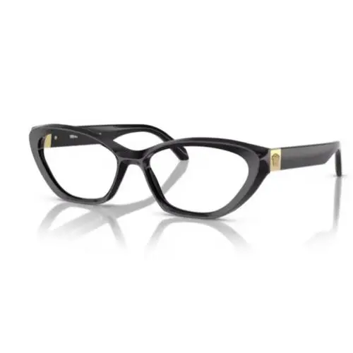 0VE3356 GB1 Black Cat-eye 53MM Women`s Eyeglasses by Versace