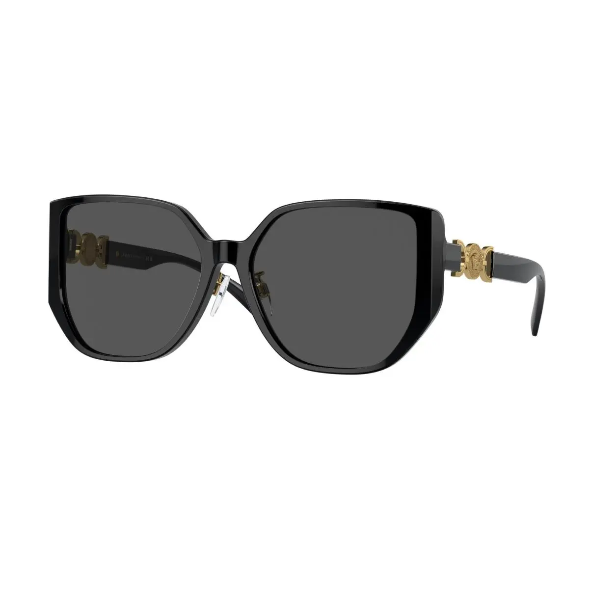 Versace VE4449D GB1 87 Black Dark Grey 58 mm Women`s Sunglasses