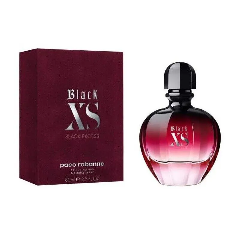 Black XS Paco Rabanne Women 2.7 oz 80 ml Eau De Parfum Spray