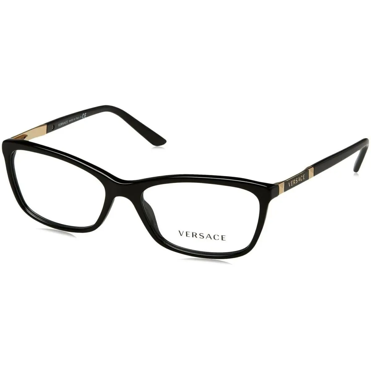 Versace Women VE3186 Black Eyeglasses Frames GB1 54mm