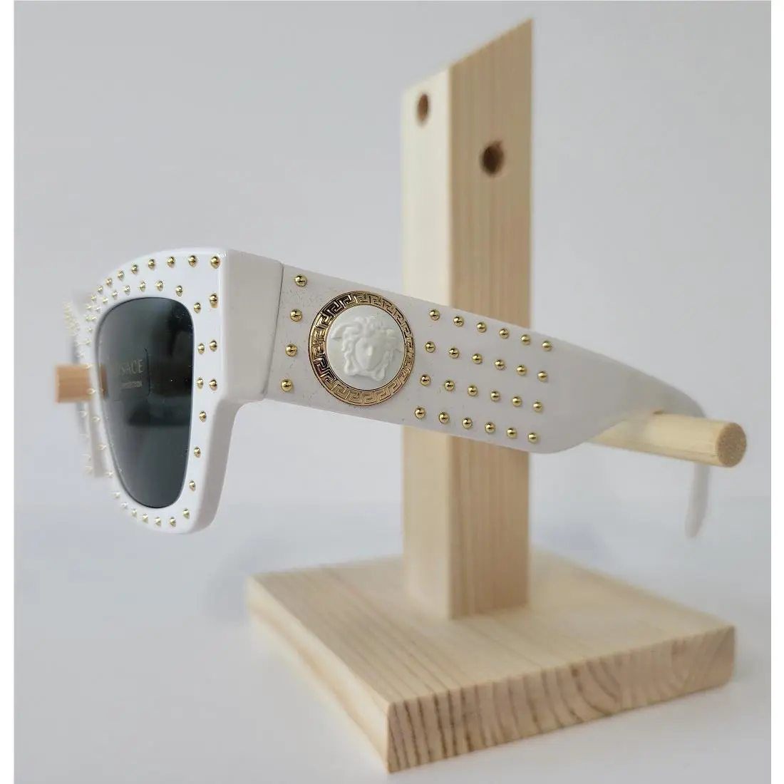 Versace 4358 Sunglasses Women`s White 40187