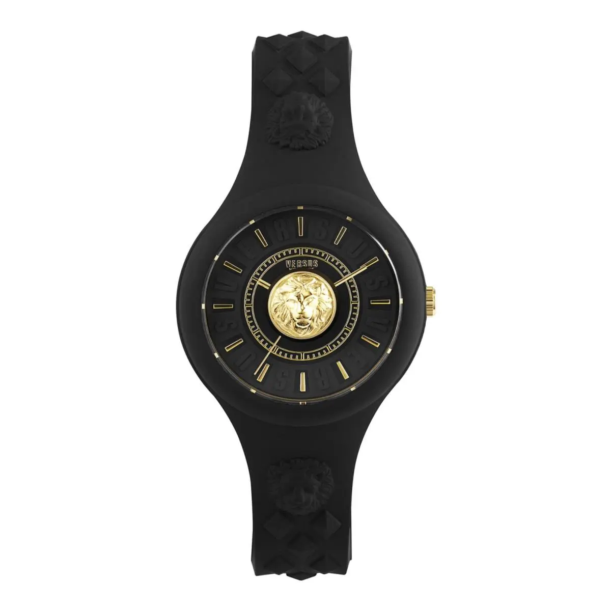 Versus Versace Womens Black 39mm Strap Fashion Watch