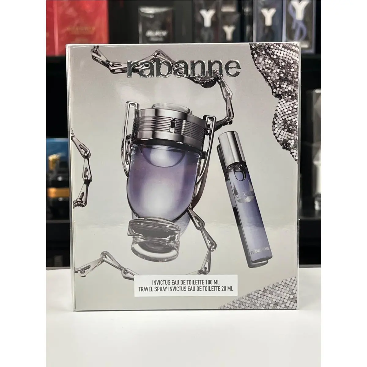 Paco Rabbane Invictus 2 Piece Set Eau de Toilette For Men