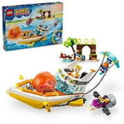 Lego Sonic The Hedgehog Tails` Adventure Boat 76997