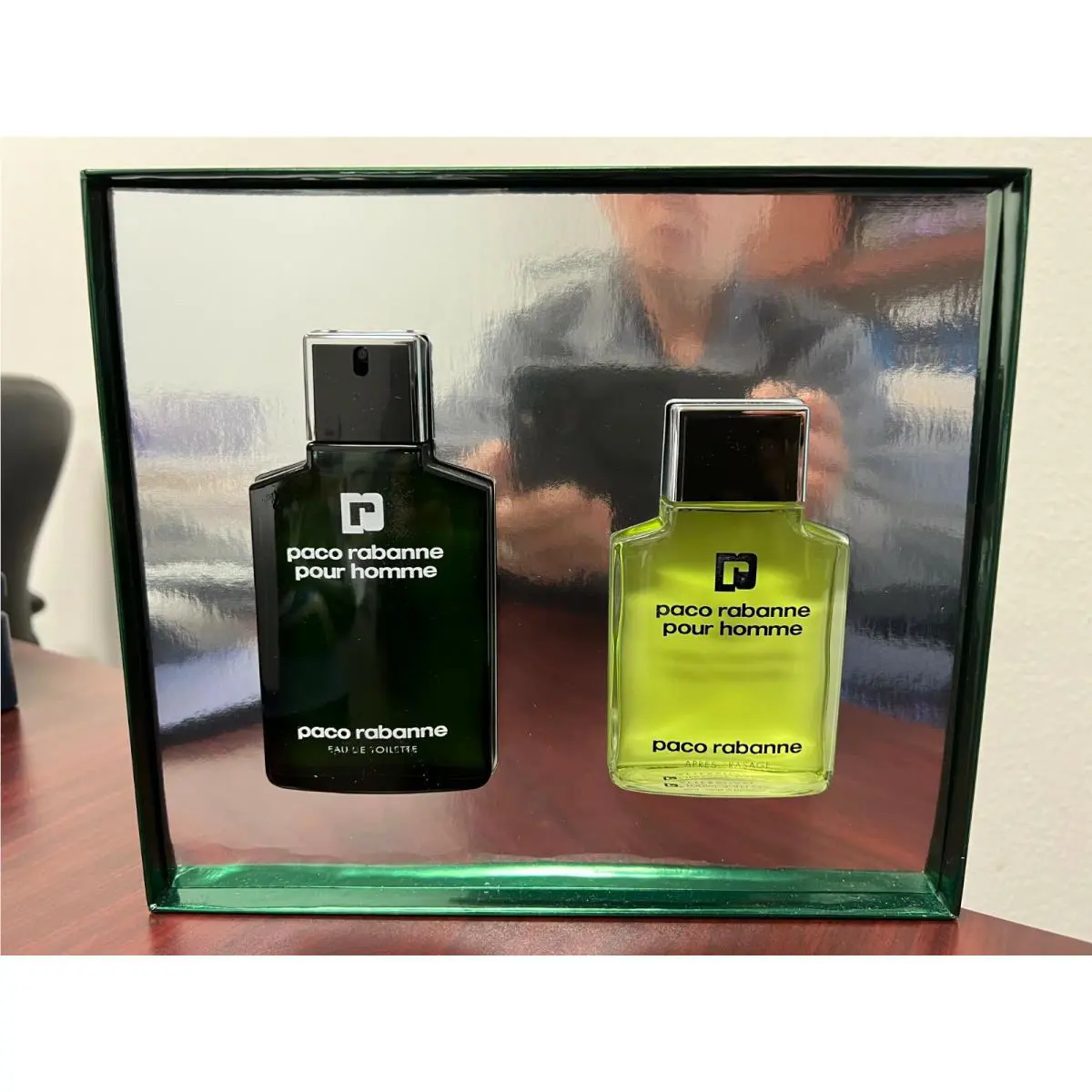 Vintage Paco Rabanne Men 2 Pieces Set : 3.4 Edt Spray + 3.4 oz After Shave