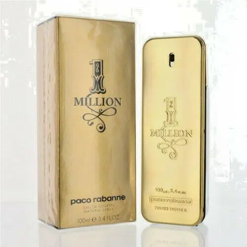 1 Million BY Paco Rabanne 3.4 O.z Edt Spray Men`s