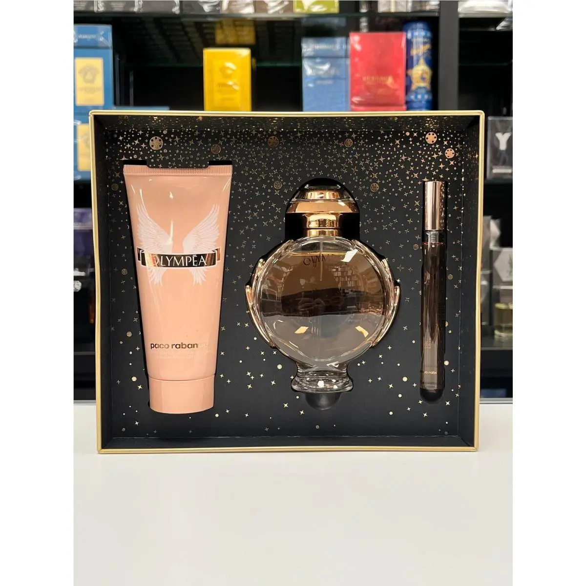 Paco Rabanne Olympea 3 Piece Gift Set Eau de Parfum For Women