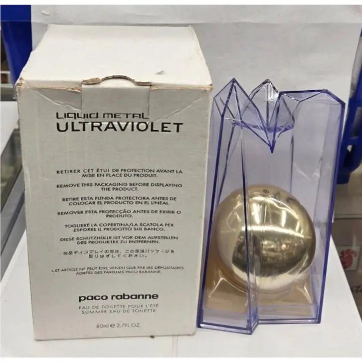 Liquid Metal Ultraviolet Summer By Paco Rabanne 2.7 oz / 80 ml Edt Spray Women