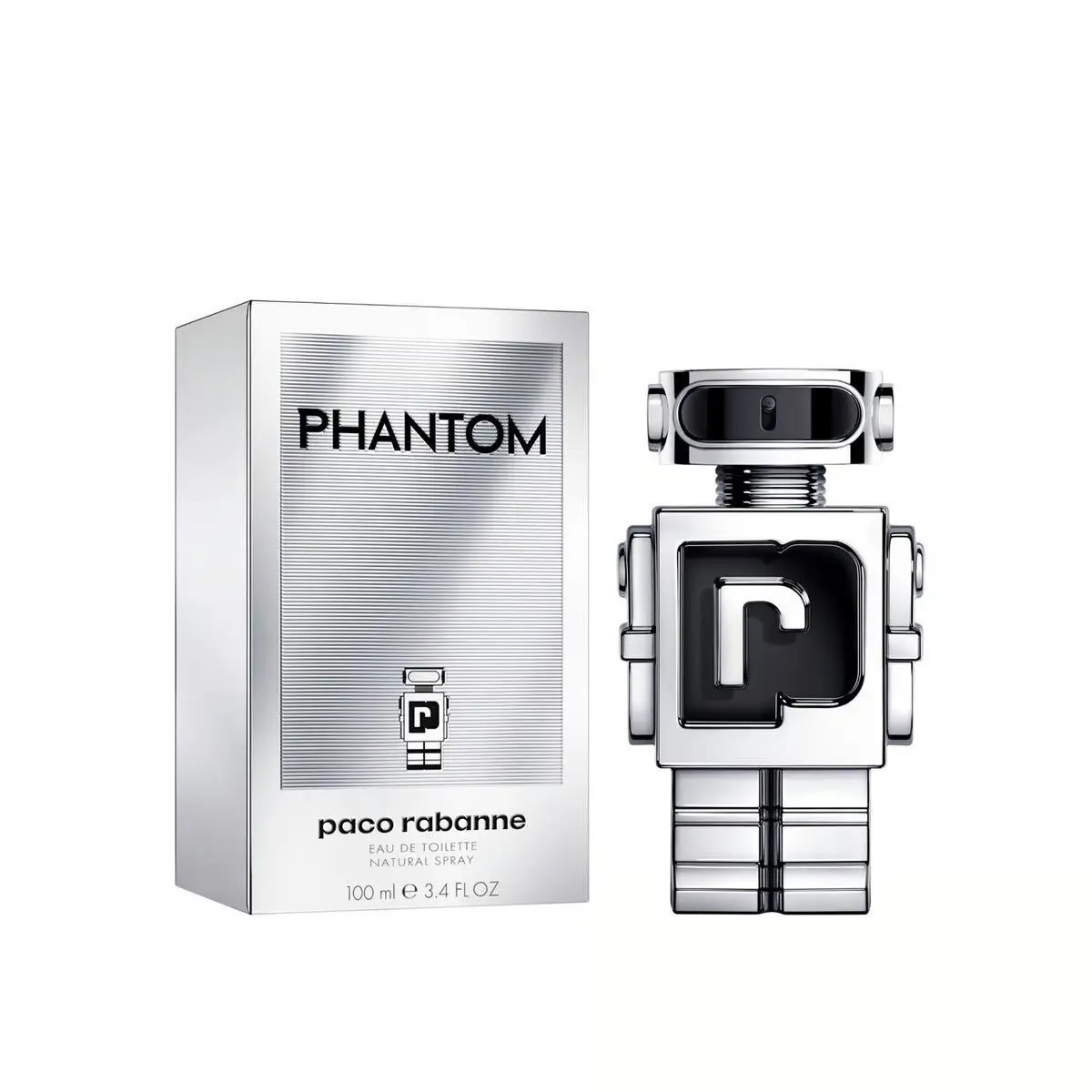 Phantom by Paco Rabanne 3.4oz Eau de Toilette For Men Box