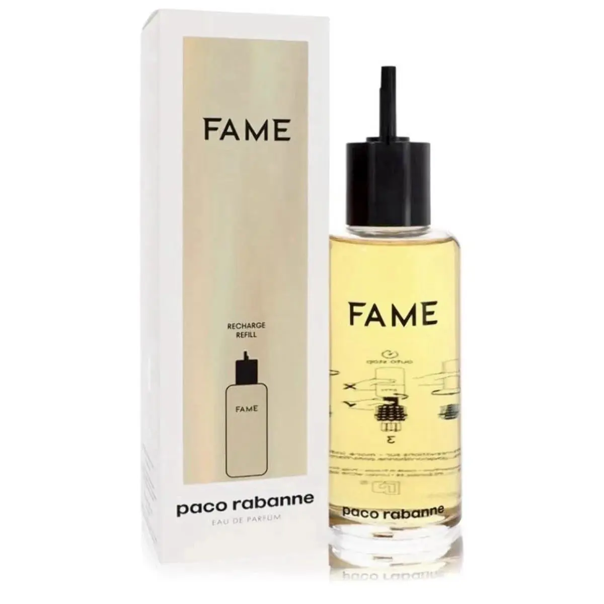 Paco Rabanne Fame Eau de Parfum Intense Refill Box 6.8 oz
