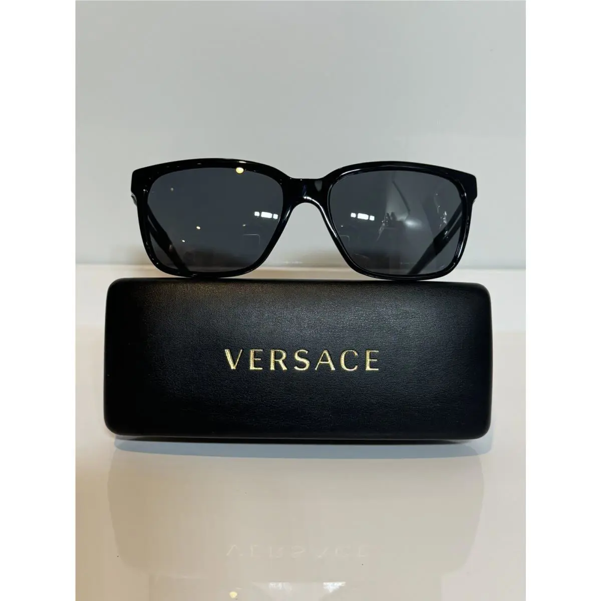 Versace 4307 5332/87 Black Acetate Men s Sunglasses