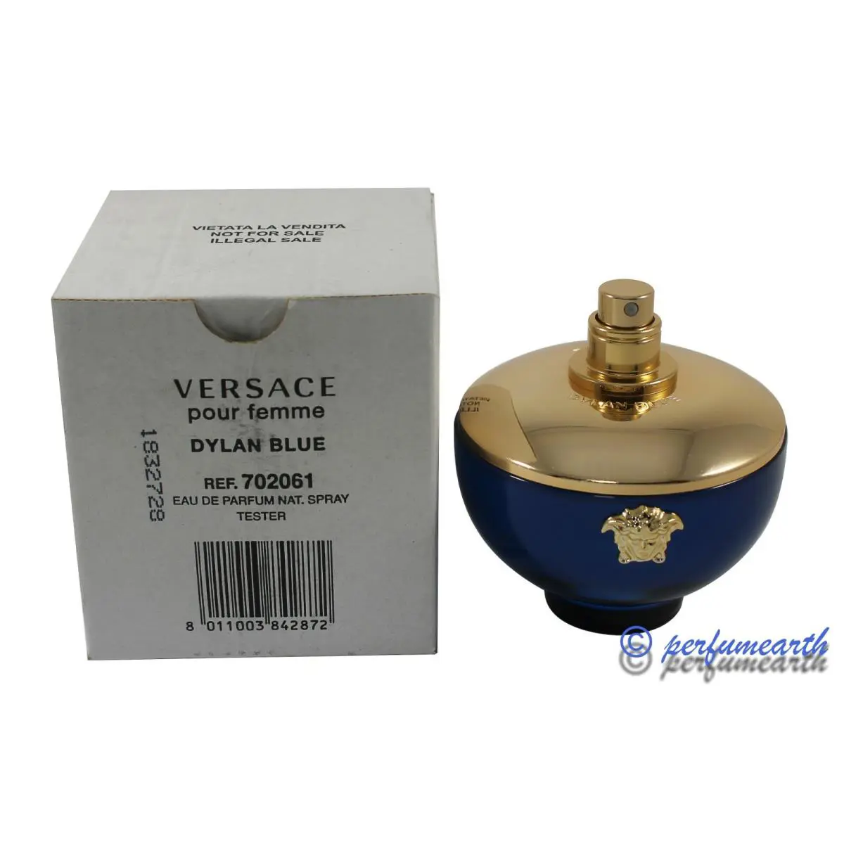 Versace Dylan Blue Pour Femme 3.4/3.3 oz Women Edp Spray Same As Picture