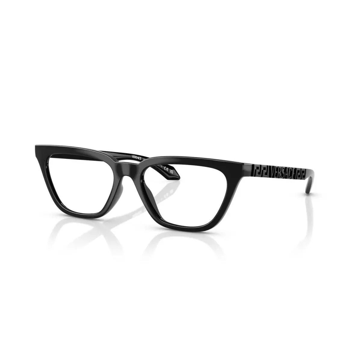 Versace Eyeglasses VE3352U GB1 53mm Black / Demo Lens