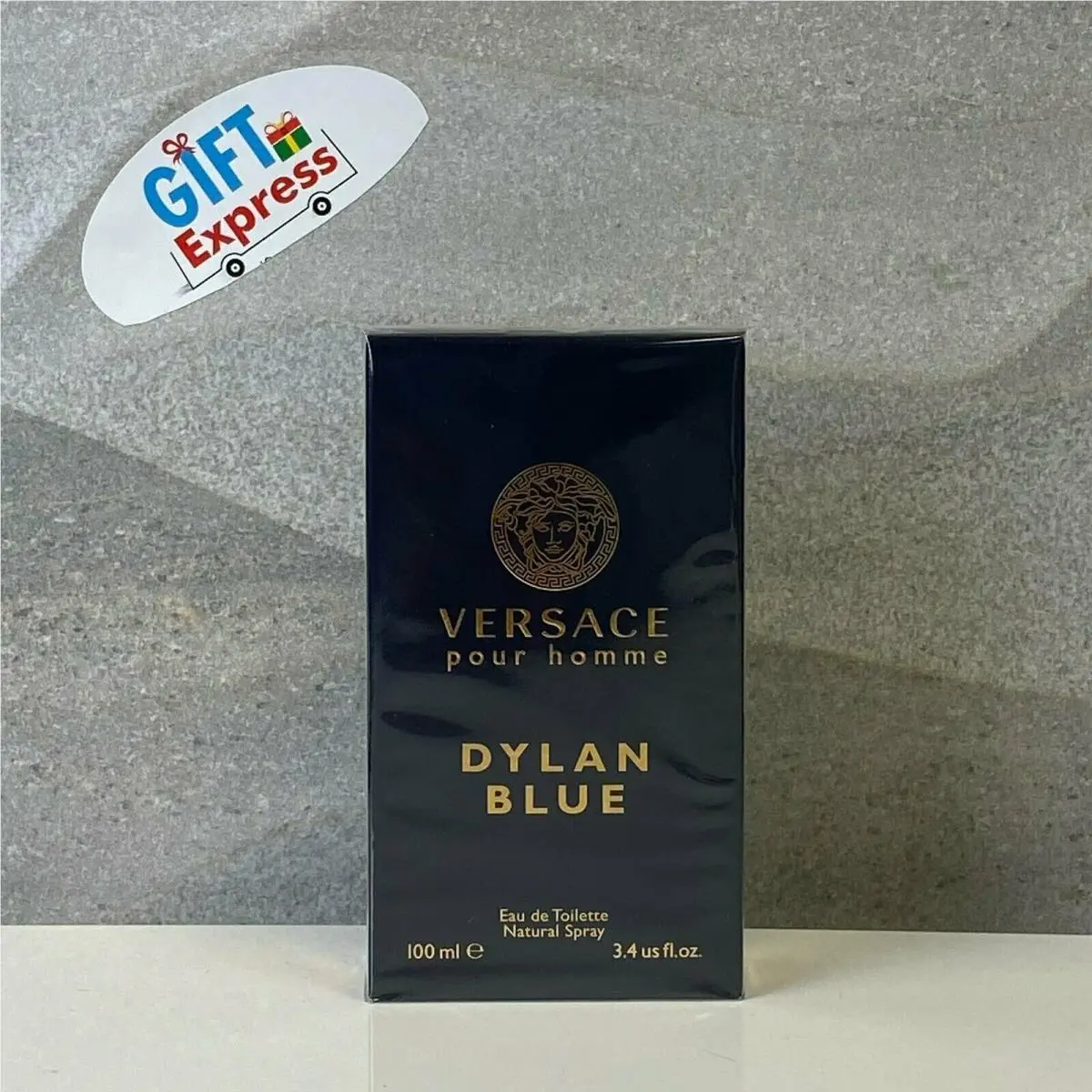 Versace Dylan Blue Pour Homme Eau De Toilette Spray Cologne For Men 3.4 Oz