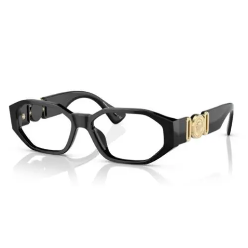 Versace 0VE3320U GB1 Black Men`s Rectangular Eyeglasses
