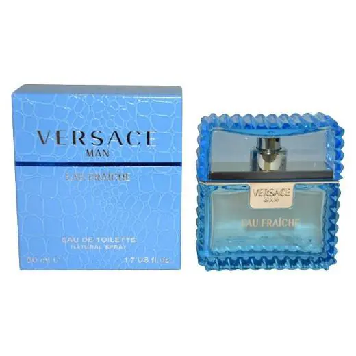 Versace Man Eau Fraiche by Versace For Men Eau de Toilette Spray 1.7 oz