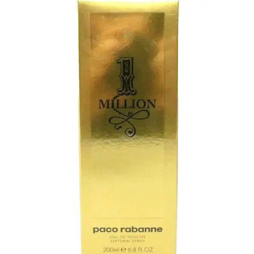 Paco Rabanne 1 Million Eau DE Toilette Spray For Men 6.8 Oz / 200 ml