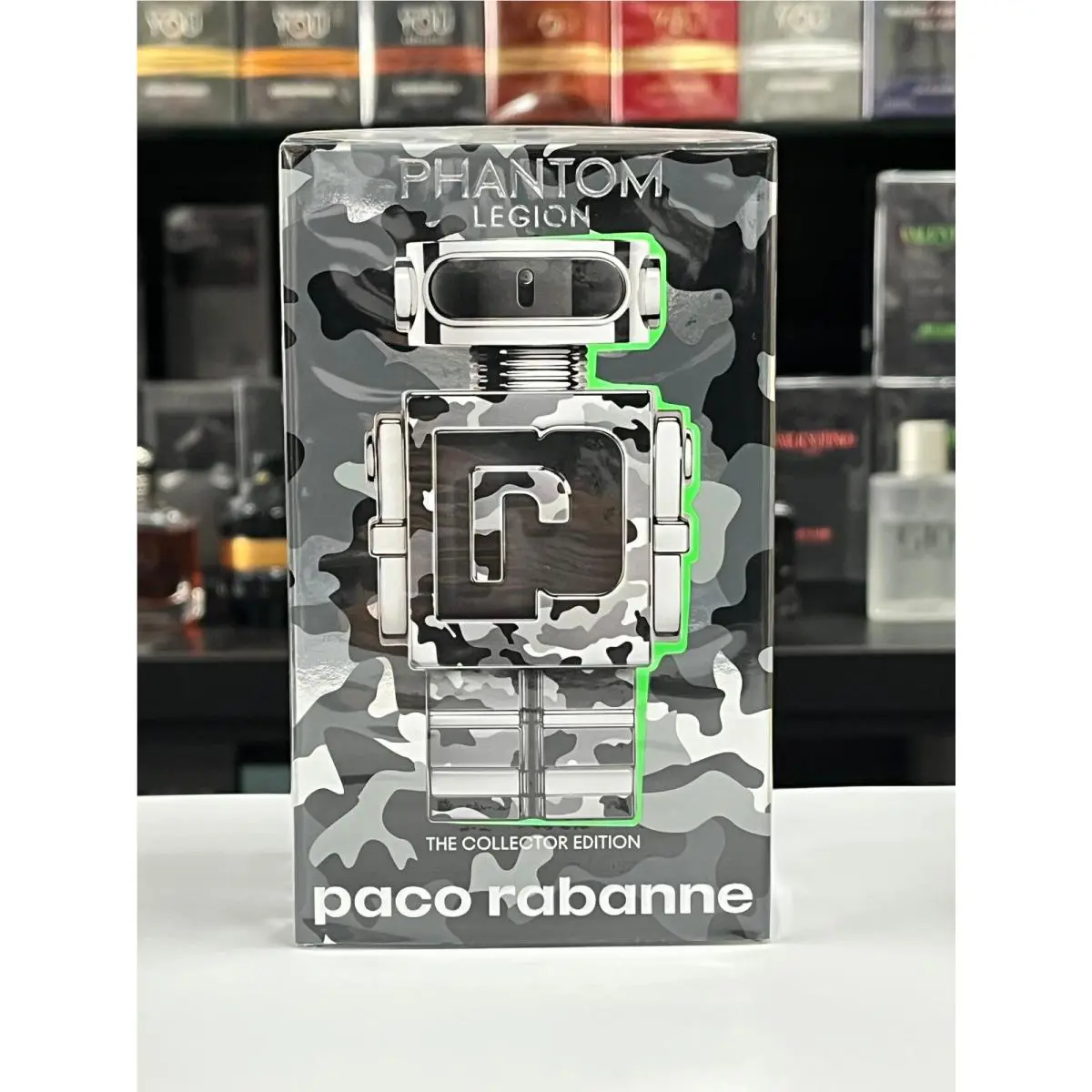 Paco Rabanne Phantom Legion Eau de Toilette For Men 3.4 Fl. Oz. / 100ml