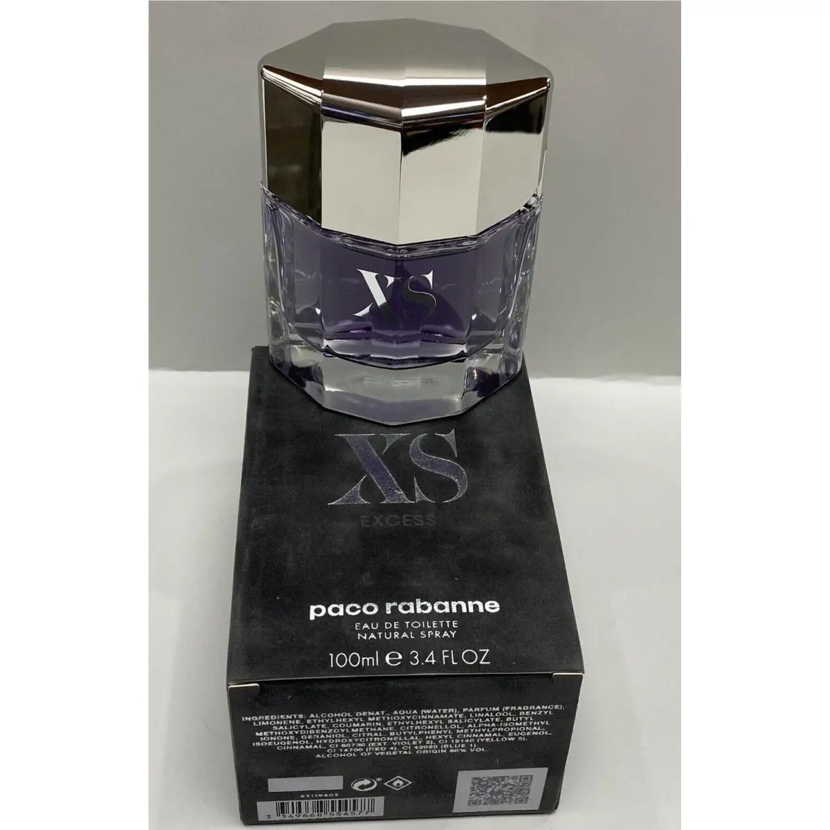 Paco Rabanne XS Excess Eau DE Toilette 3.4 FL.OZ/100 M L