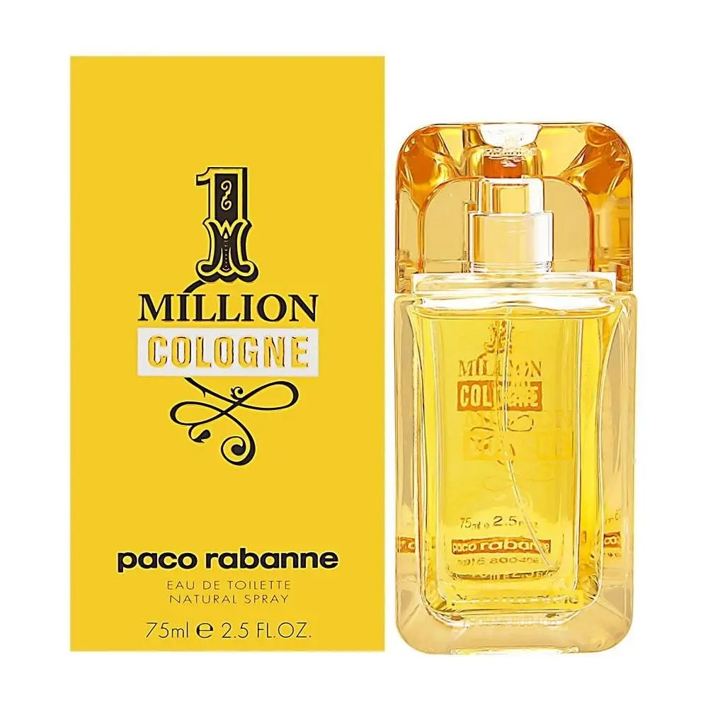 1 Million Cologne Eau de Toilette Spray For Men 2.5 Fl Oz by Paco Rabanne
