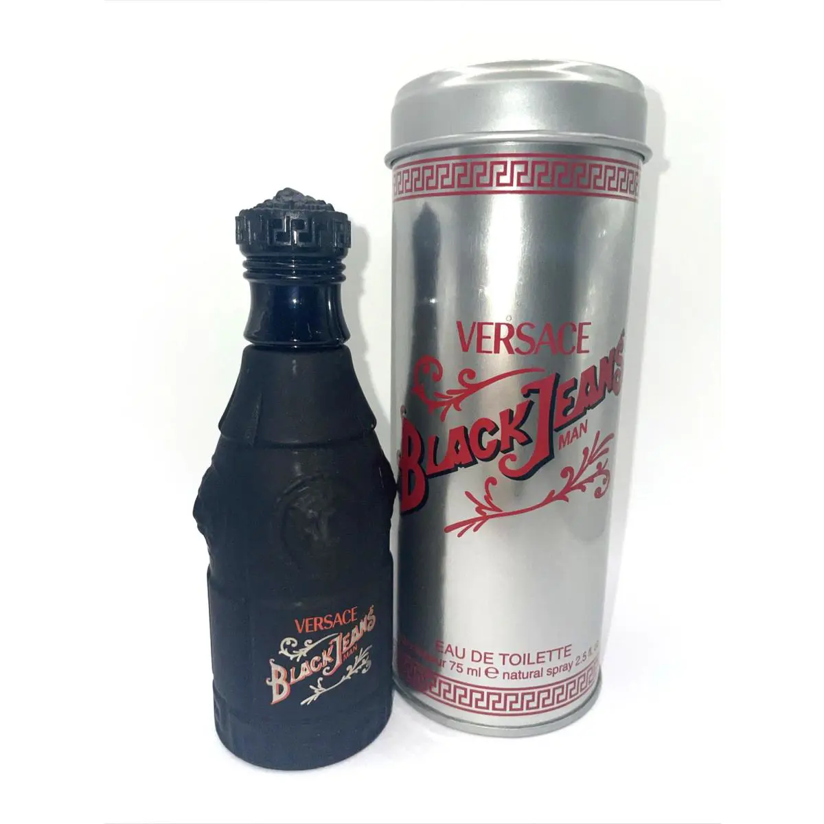 Black Jeans BY Versace 75 ML 2.5 oz 1997 Version Edt Spray Vintage