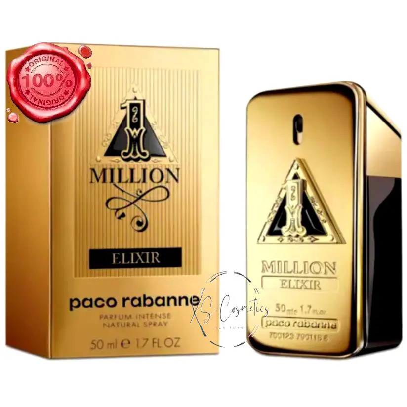 1 Million Elixir By Paco Rabanne 1.7 oz / 50ml Parfum Intense Spray For Men