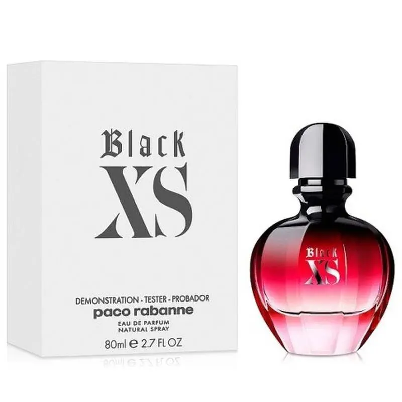 Black XS  Perfume For Women Edt 2.7 oz Tester by Paco Rabanne