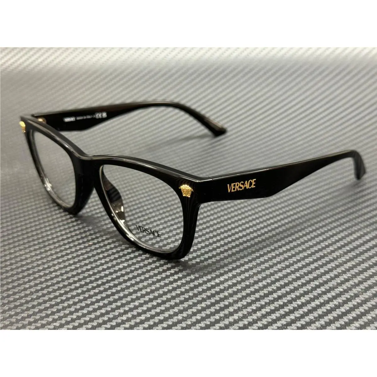 Versace VE3363U GB1 Black Men`s 52 mm Eyeglasses