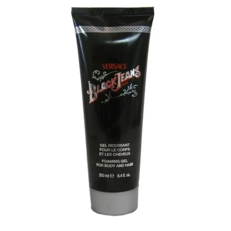 Versace Black Jeans 8.4 oz Foaming Gel For Body Hair For Men