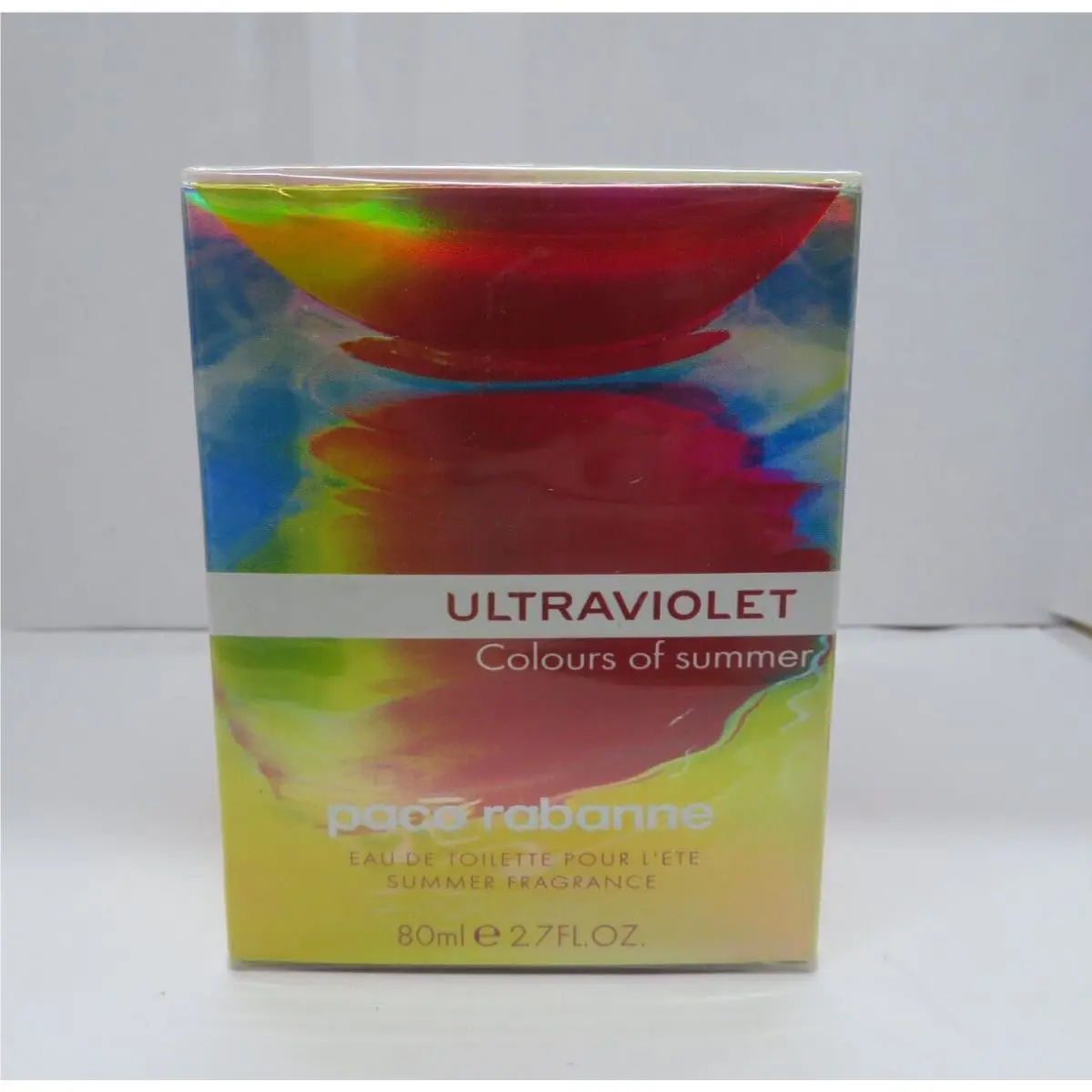 Paco Rabanne Ultraviolet Colors OF Summer 2.7oz/80 ml Eau DE Toilette Pour L`ete