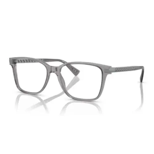 Versace VE 3340U 5406 53 Opal Grey Soft Square Men`s Eyeglasses Optical Frame - Frame: Opal grey, Lens: Clear