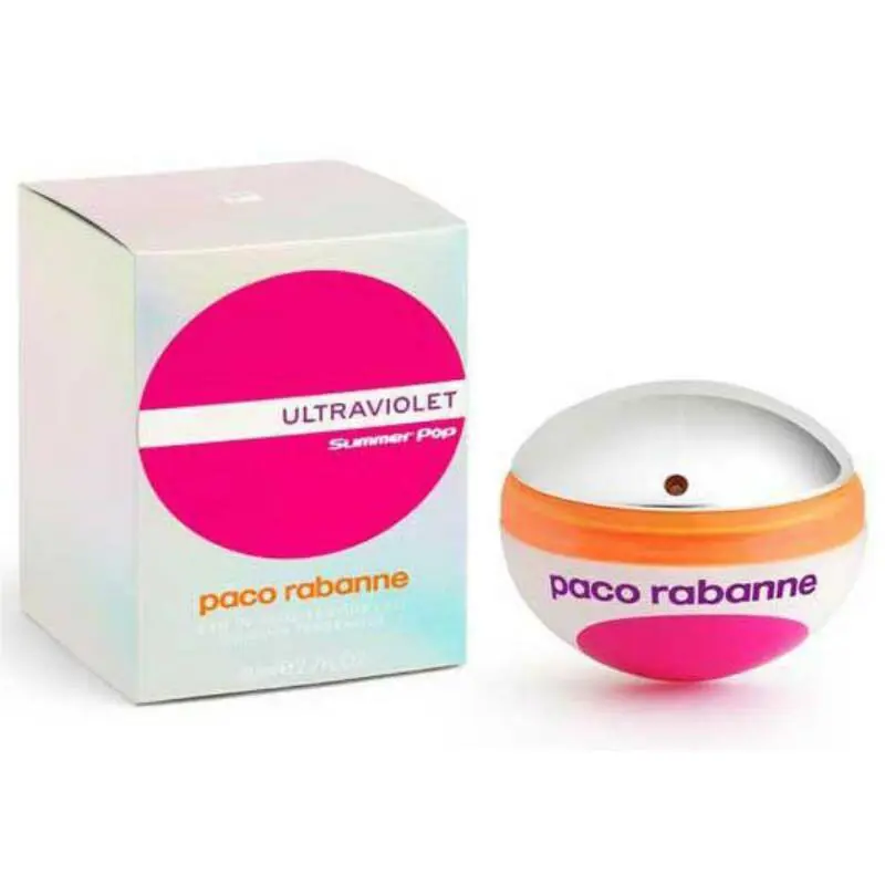 Ultraviolet Summer Pop 2.7 Oz 80 ml Eau De Toilette Spray by Paco Rabanne