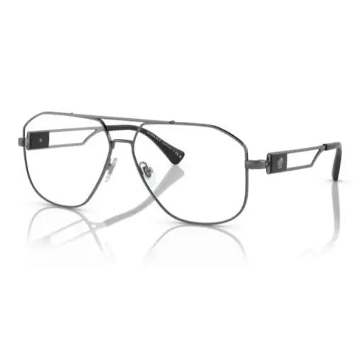 Versace VE1287 1001 Gunmetal Demo Lens 59 mm Men`s Eyeglasses - Frame: Gunmetal