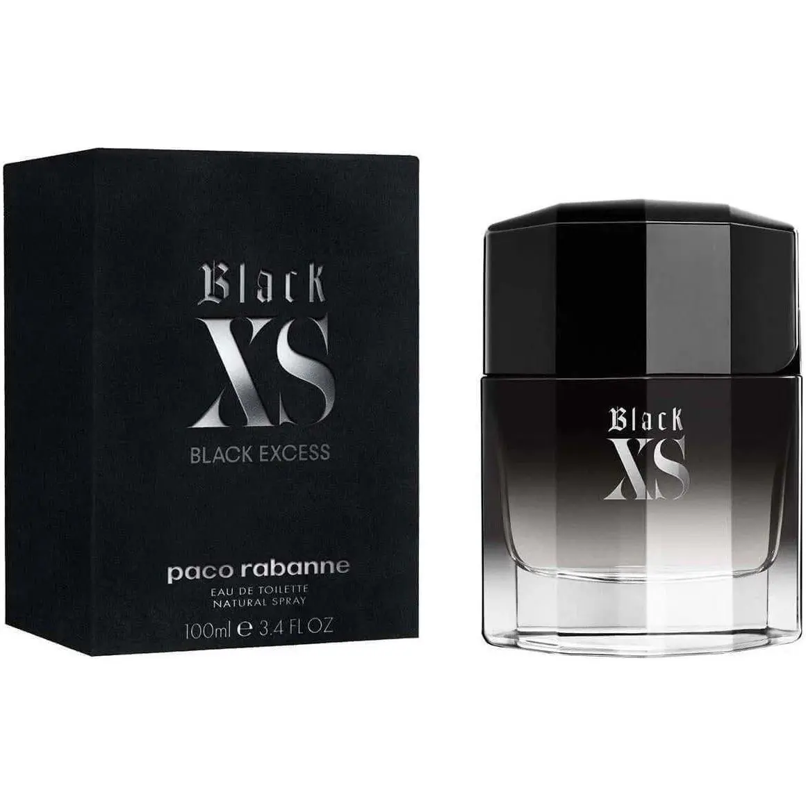 Black XS by Paco Rabanne Cologne For Men Edt 3.3 / 3.4 oz
