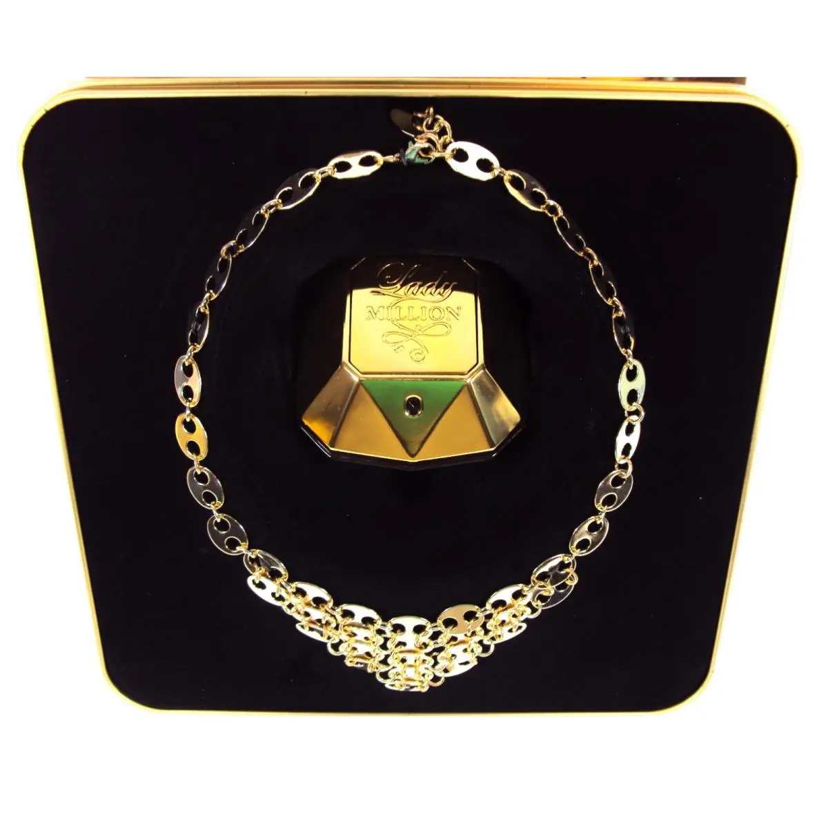 Lady Million by Paco Rabanne 2-Pc Set 2.7oz Edp Spray + Necklace in T