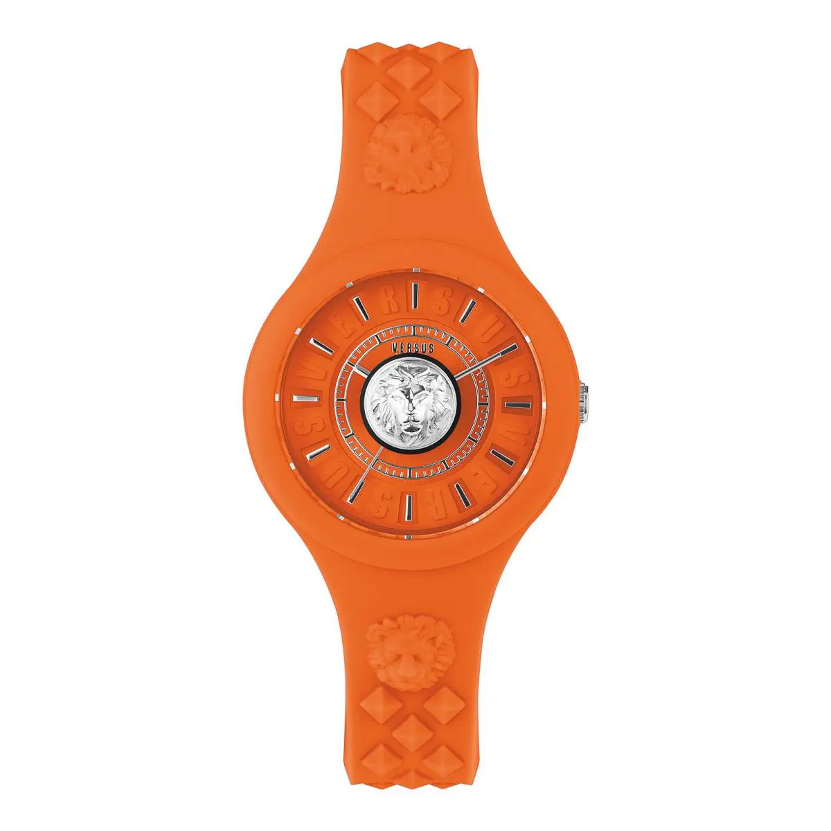 Versus Versace Womens Orange 39mm Strap Fashion Watch