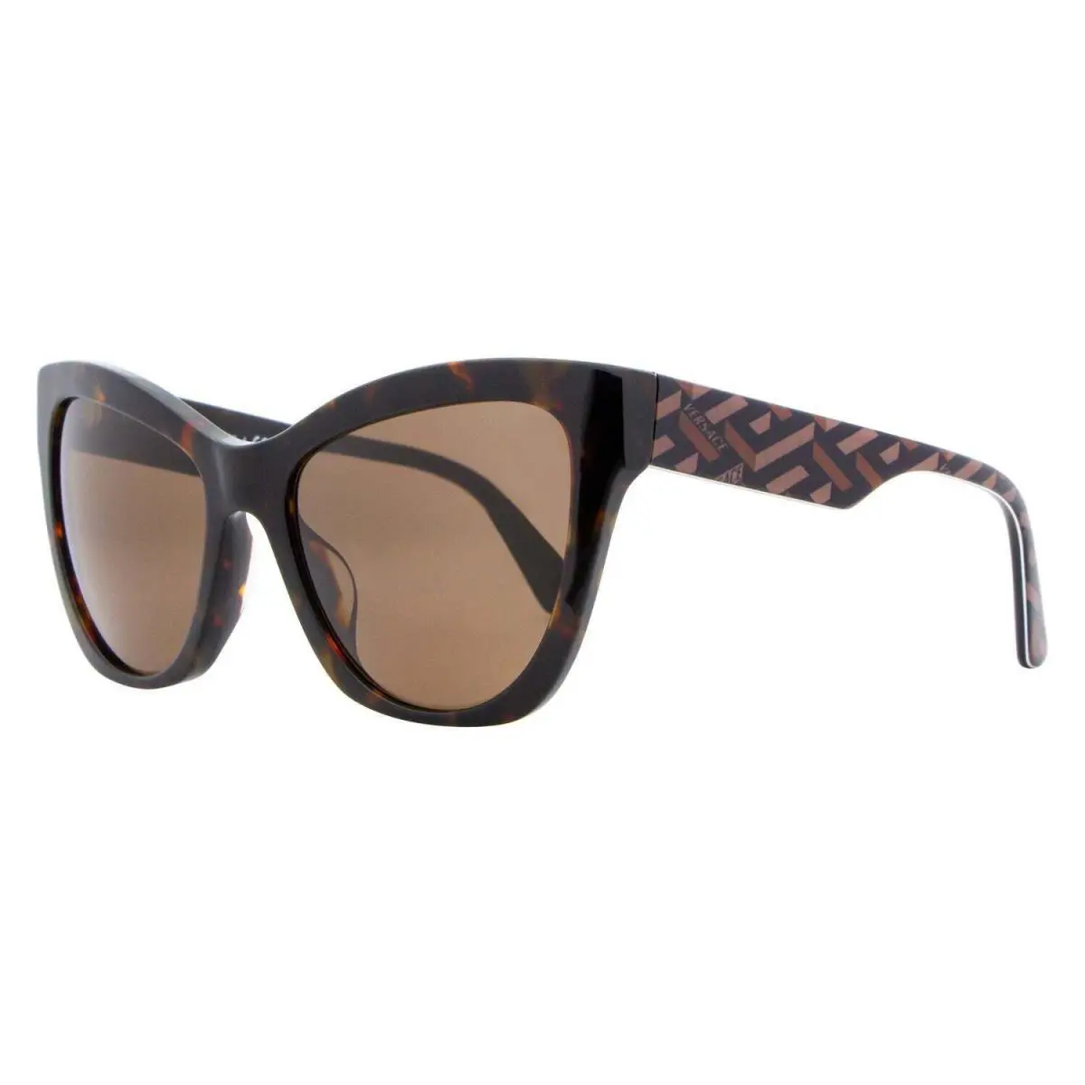 Versace Butterfly Sunglasses VE4417U 535973 56 Havana 56mm