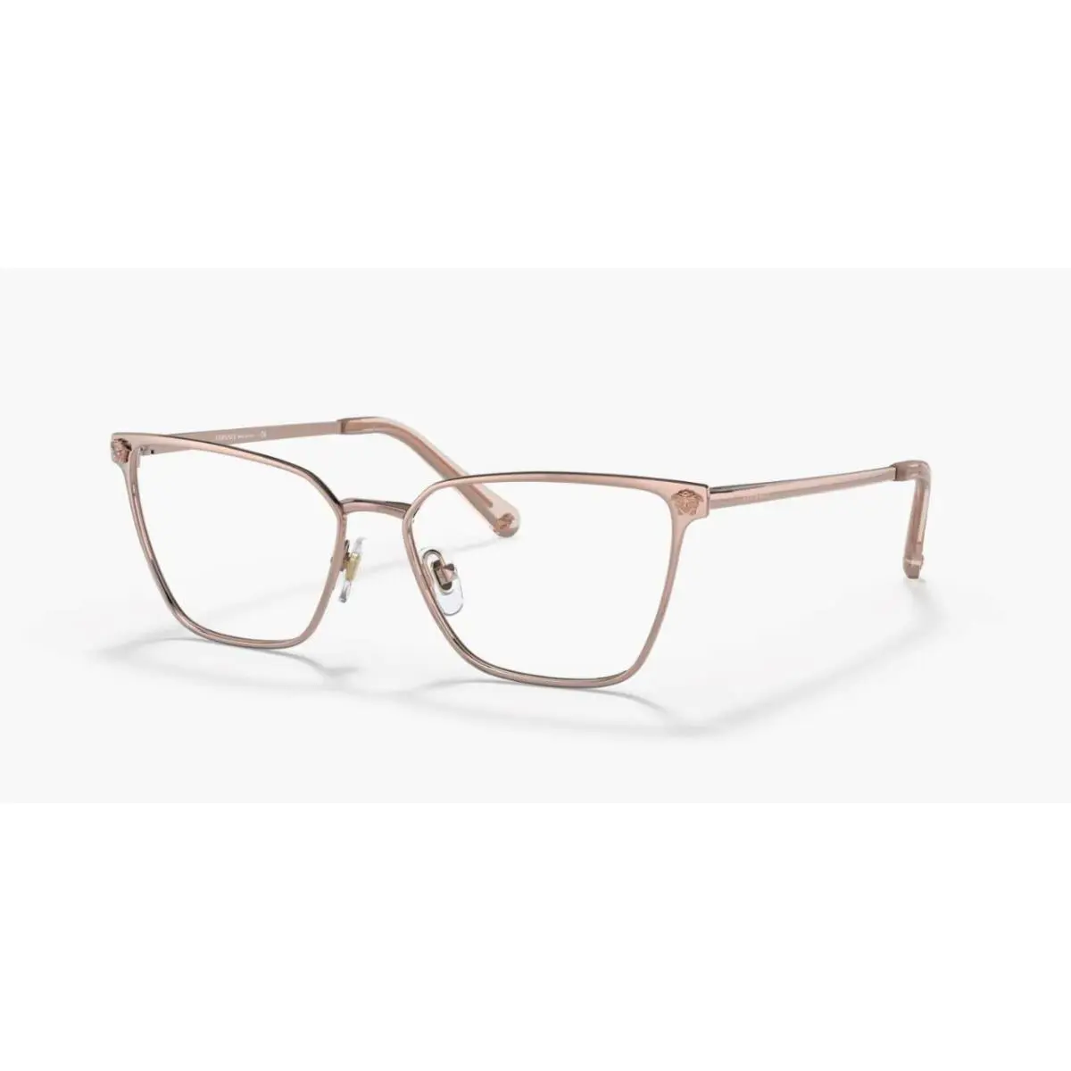 Versace VE1275 1412 Rose Gold Eyeglasses 54-15-140
