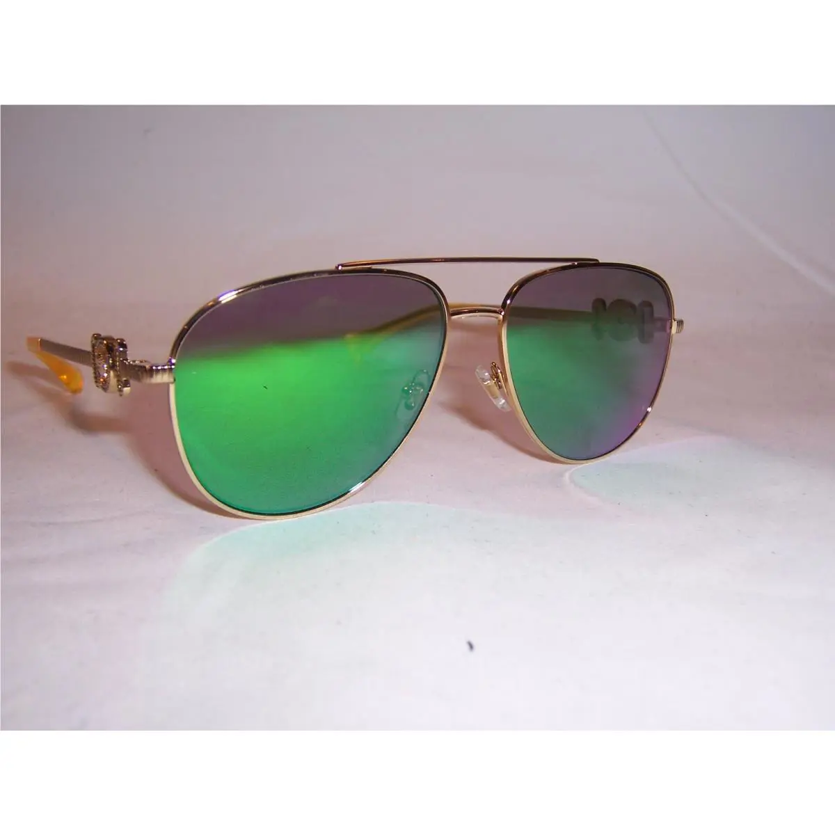 Versace Kids Sunglasses VK 2002 10023R Gold/green 52MM Kids