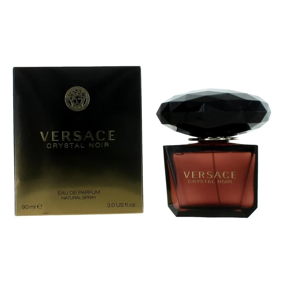 Crystal Noir Eau De Parfum Spray Perfume For Women 3 Oz Edp by Versace