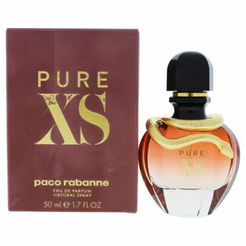 Pure Xs 1.7 Oz Eau De Parfum Spray by Paco Rabanne Box For Women