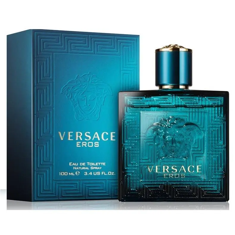 Eros For Men Cologne 3.4 oz 100 ml Edt Spray by Versace