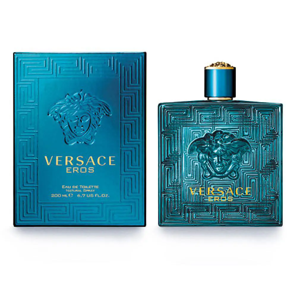 Versace Eros by Versace 6.7 Oz. 200ml Eau de Toilette For Men