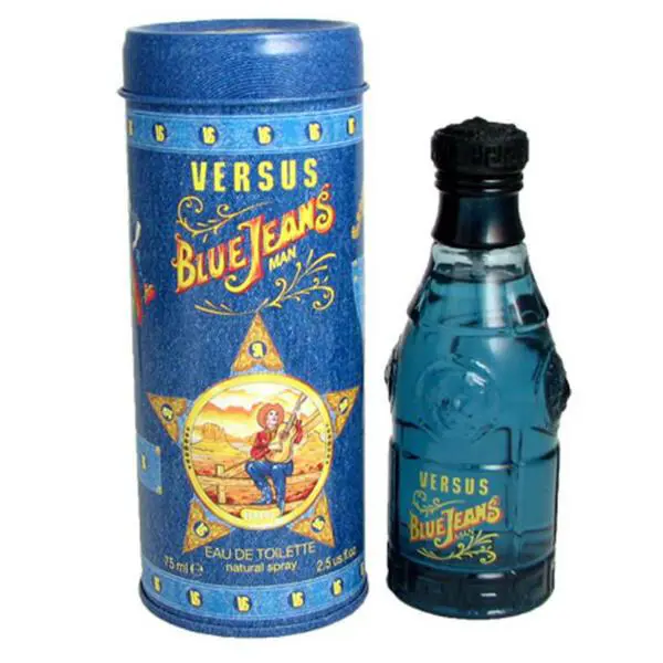 Blue Jeans For Men Cologne Eau de Toilette 2.5 oz 75 ml Edt Spray by Versace