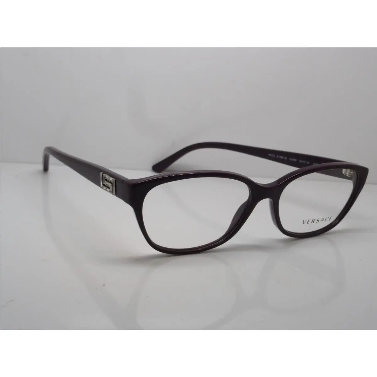 Versace Mod. 3189-B 5066 Brown Eyeglasses MOD.3189-B 52-15 W/case