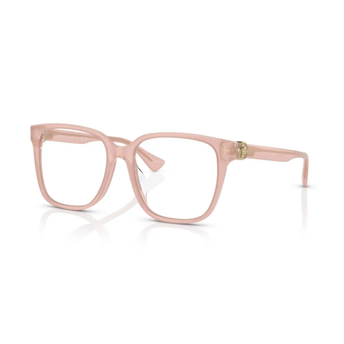 Versace Eyeglasses VE3332D 5392 55mm Opal Pink / Demo Lens