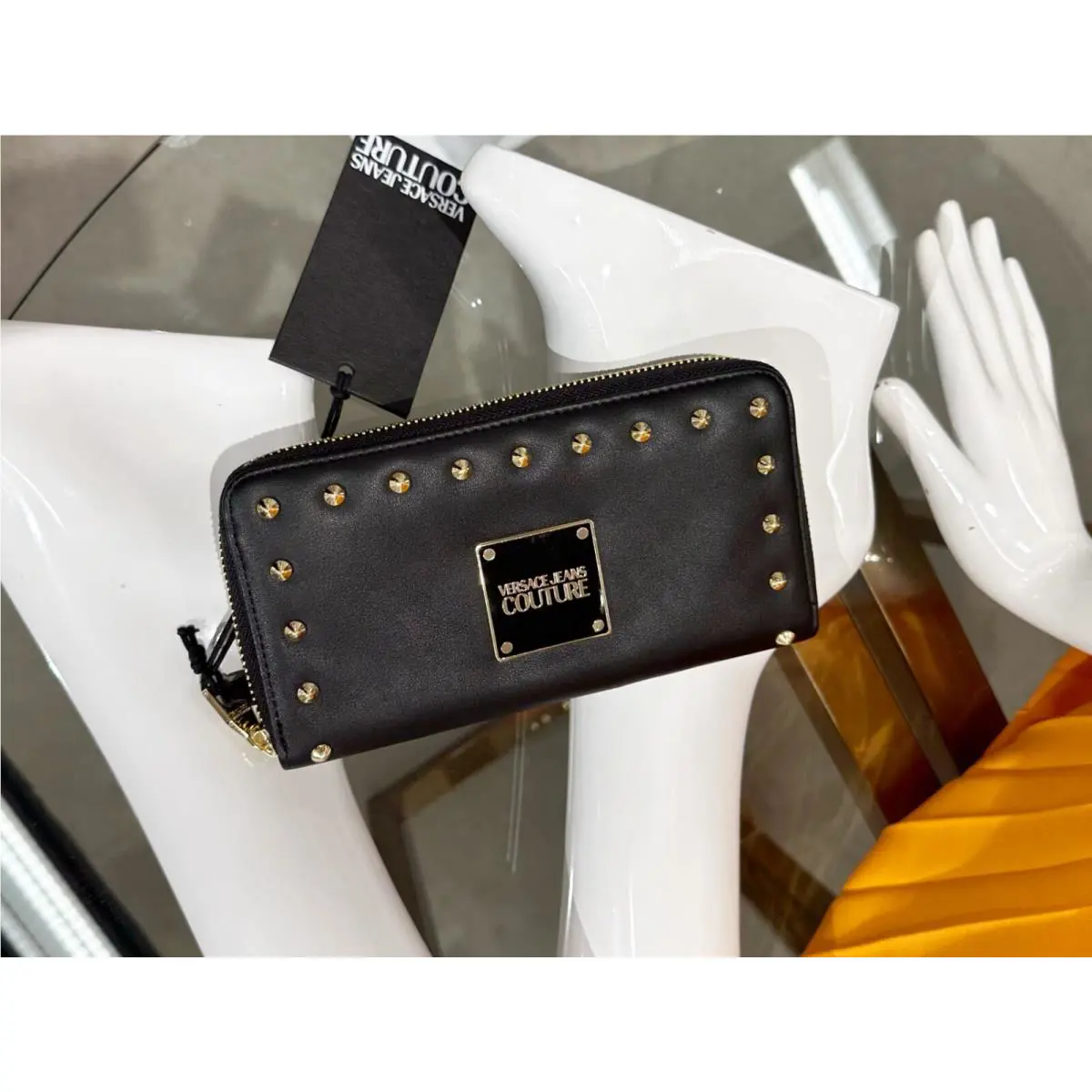Versace Vesace Zipper Wallet