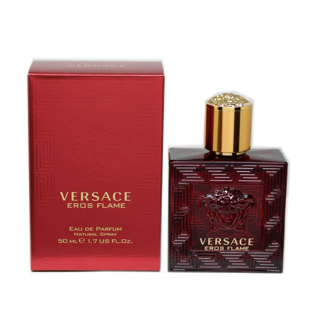 Versace Eros Flame Eau DE Parfum Natural Spray 50 ML/1.7 Fl.oz
